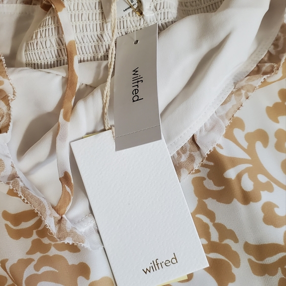 ARITZIA Wilfred Sister dress in color light birch size 8 - Picture 3 of 4